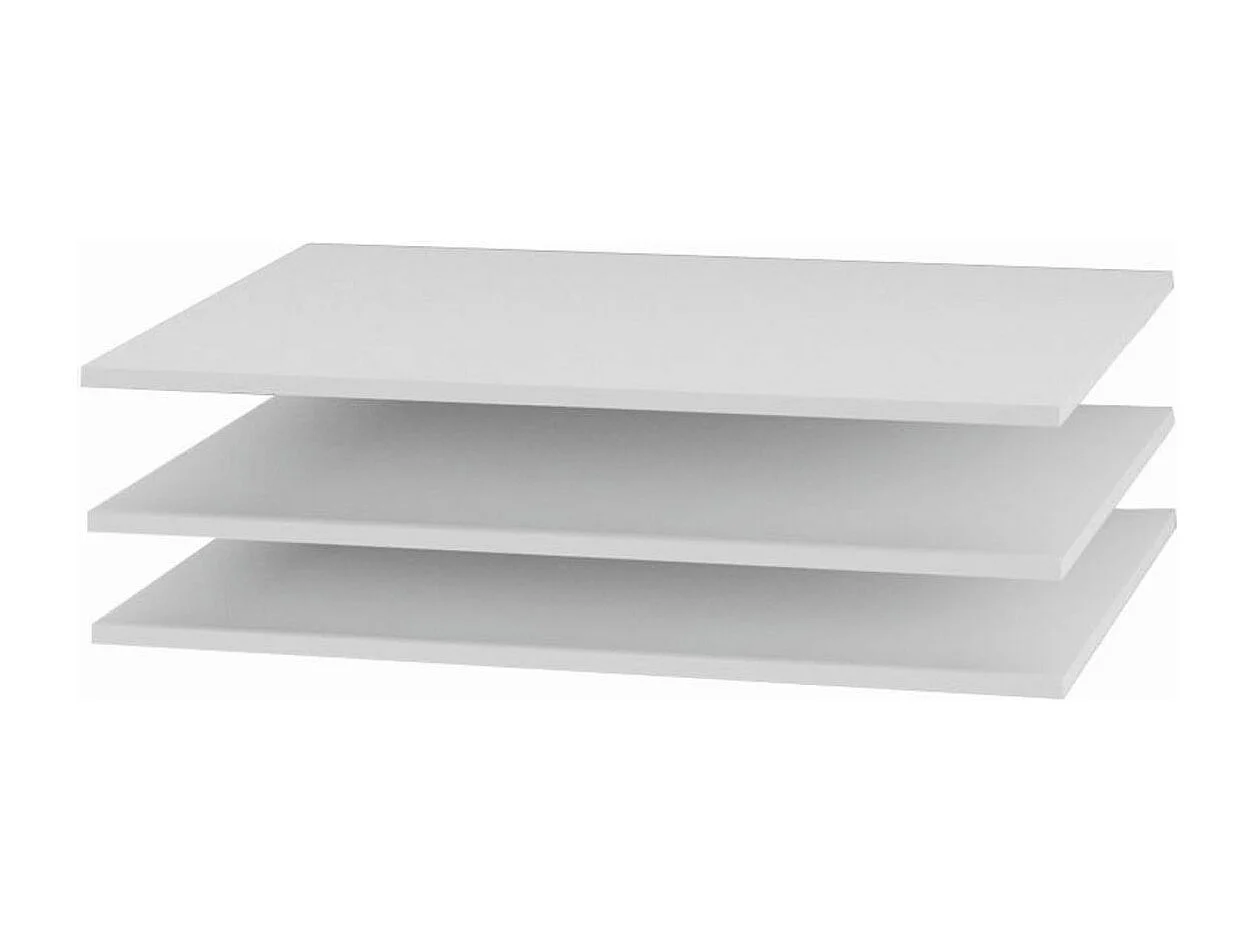 KLEIDERSCHRANK Italia weiß matt / weiß hochglanz 180 / 59 / 237cm