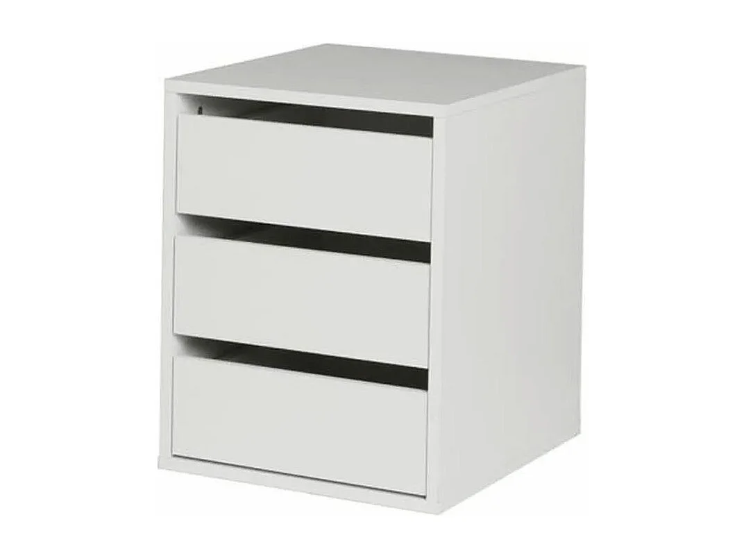 KLEIDERSCHRANK Italia weiß matt / weiß hochglanz 180 / 59 / 237cm