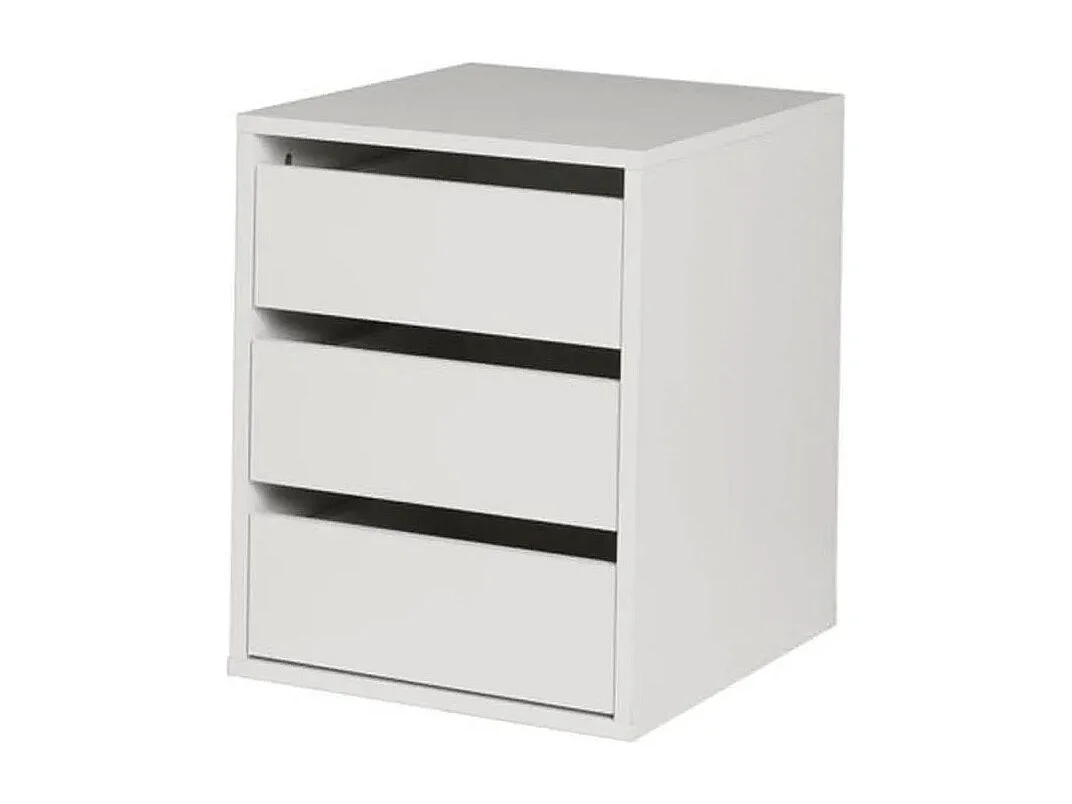 KLEIDERSCHRANK Italia weiß matt / weiß hochglanz 270 / 59 / 237cm