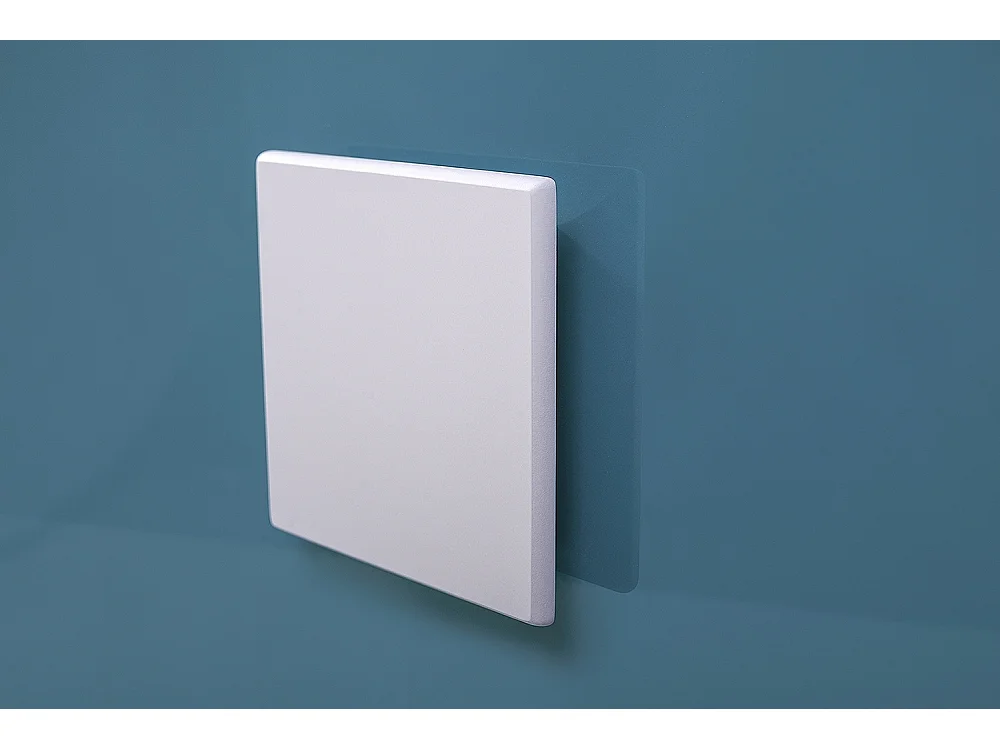 HOCHBETT Toledo Treppe links weiß / weiß Hochglanz - Griffe grau 93 / 248,5 / 123cm