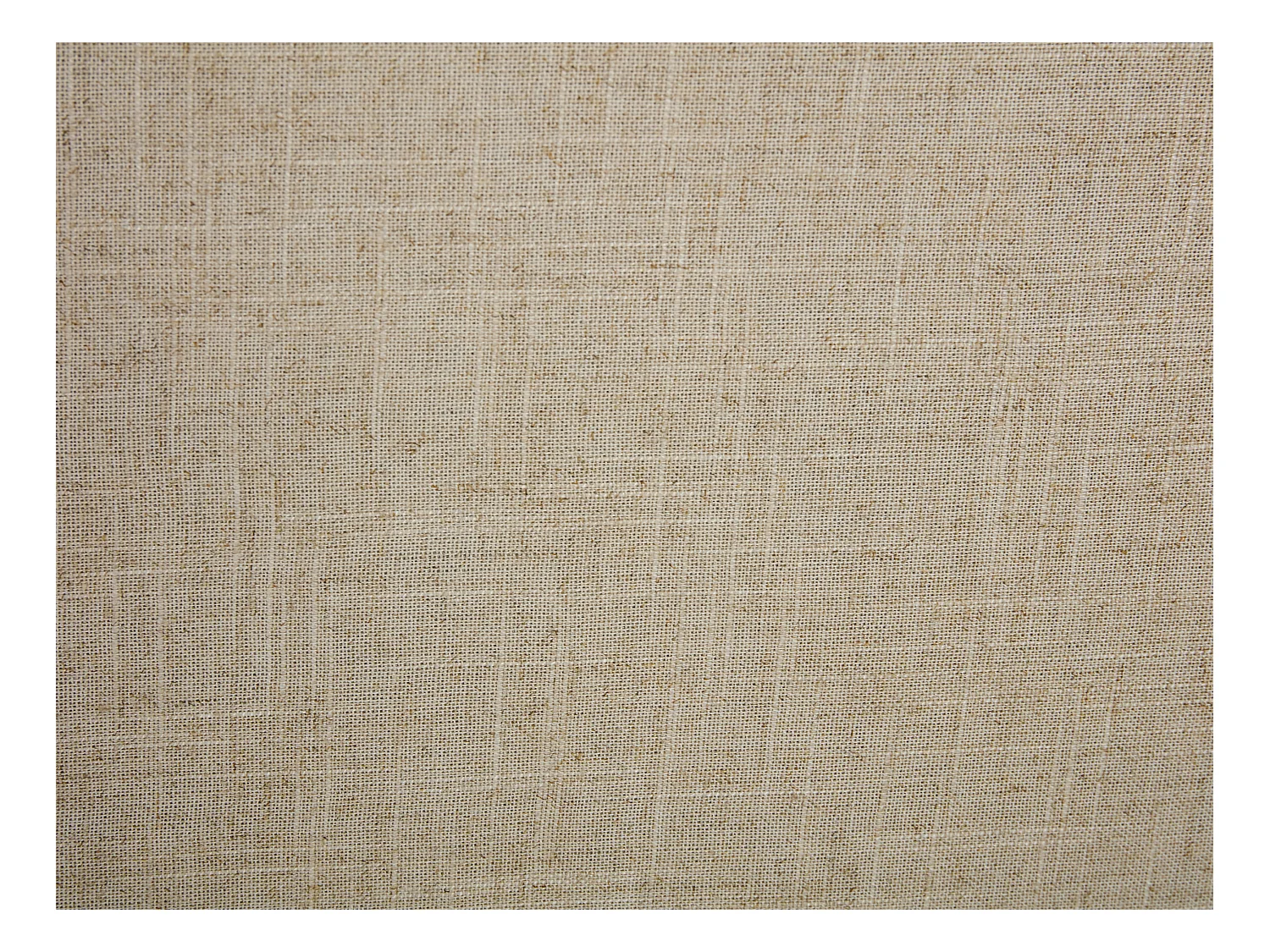 Tête de lit déhoussable 150 cm - Coton et lin - Beige - TAHIME