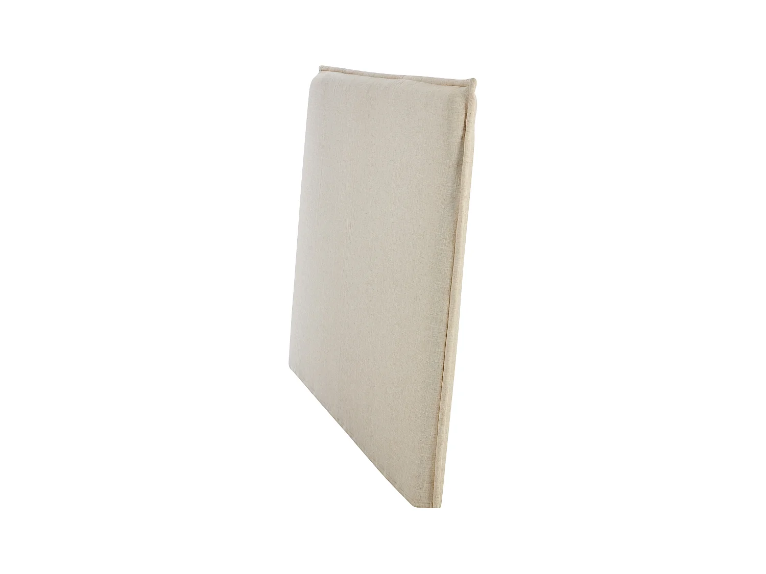 Tête de lit déhoussable 150 cm - Coton et lin - Beige - TAHIME