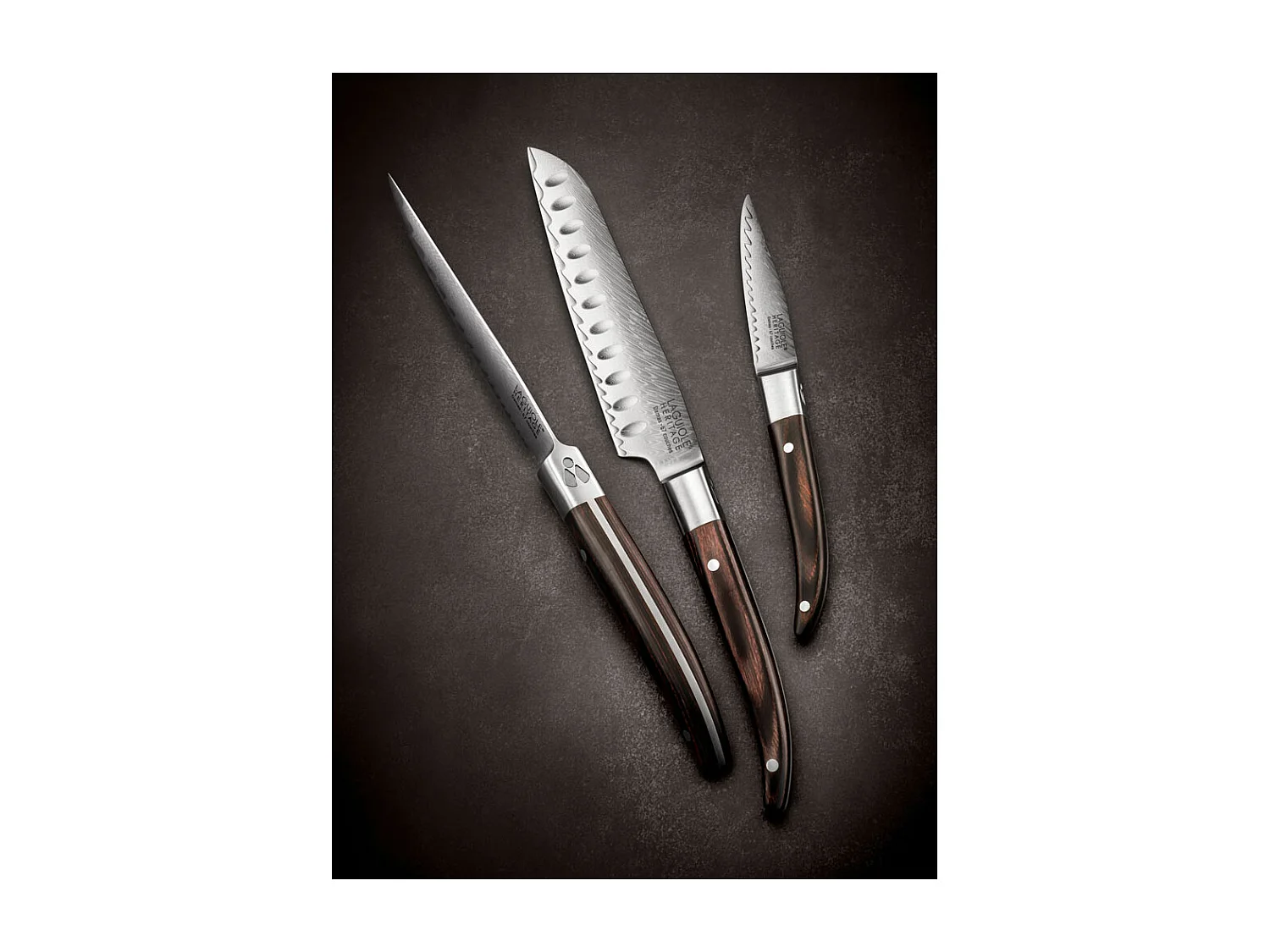 Couteau universel laguiole expression damas 13 cm