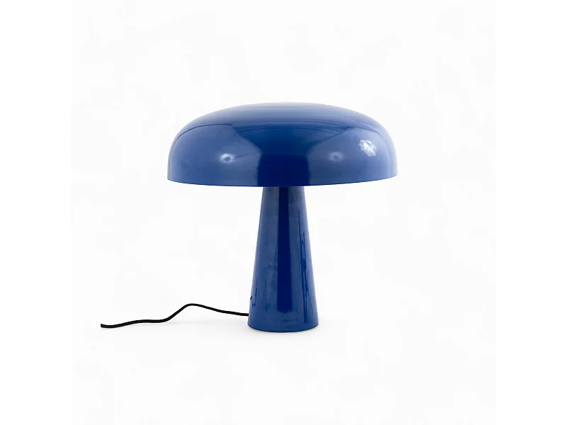Lampe en métal bleu foncé - Livia