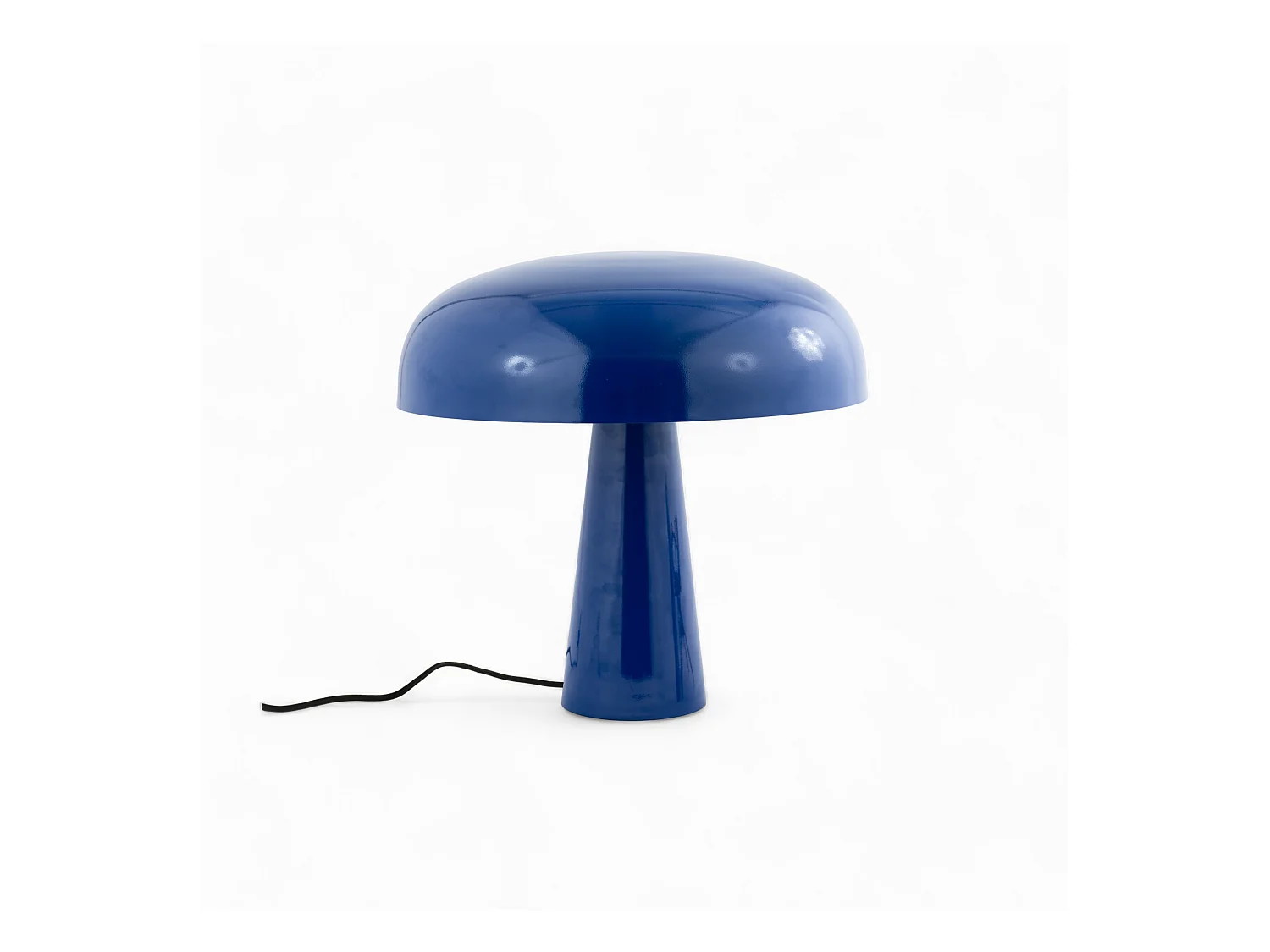 Lampe en métal bleu foncé - Livia