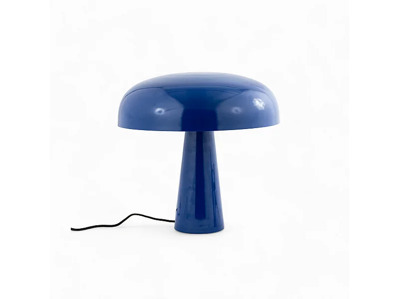Lampe en métal bleu foncé - Livia