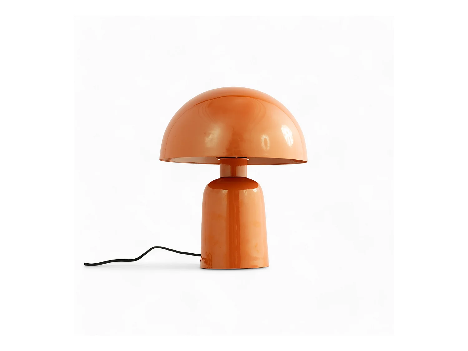 Lampada in metallo arancione - Clara