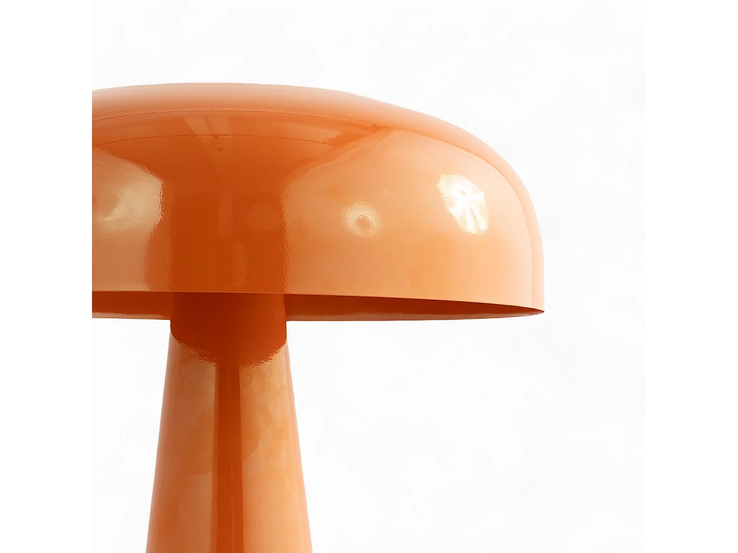 Lampe en métal orange - Livia