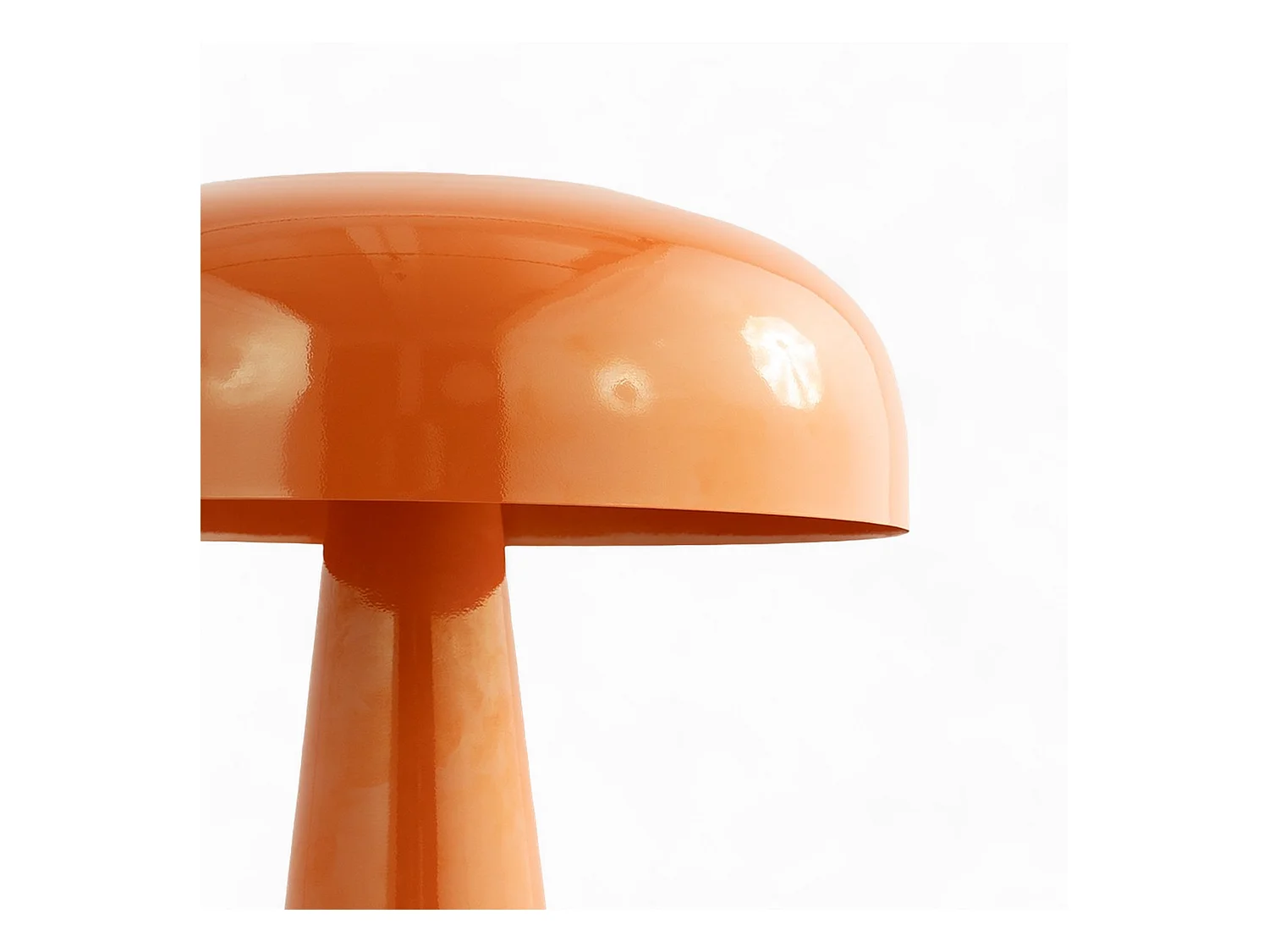 Lampe en métal orange - Livia