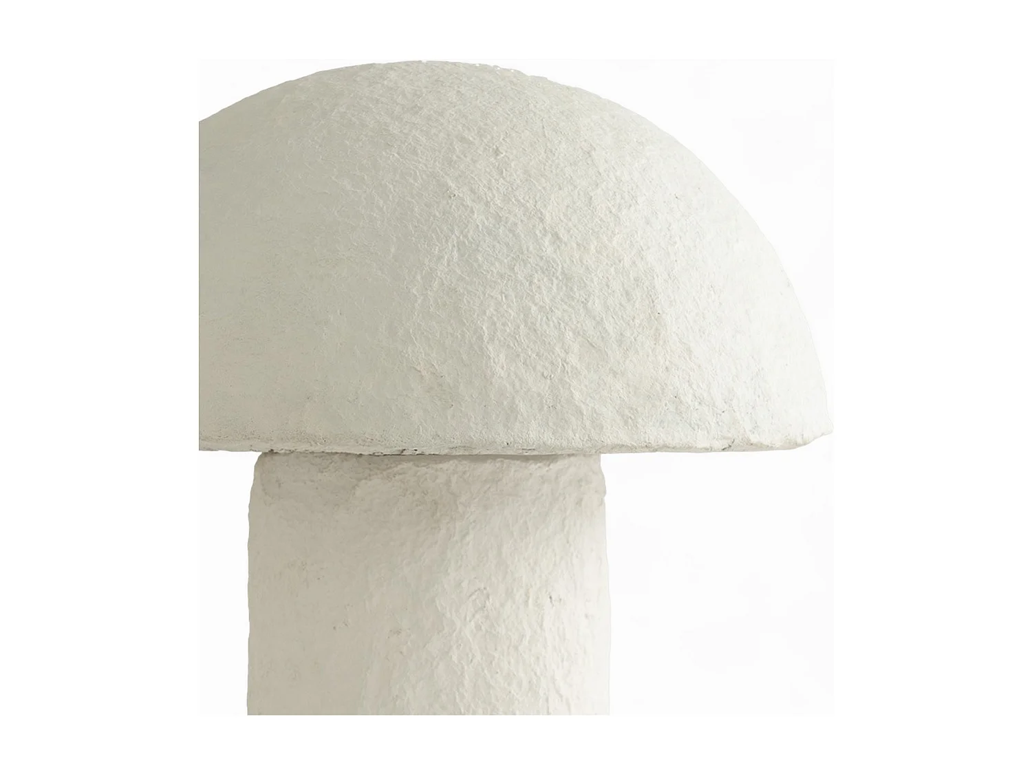 Lampe champignon en papier blanc - Poesia