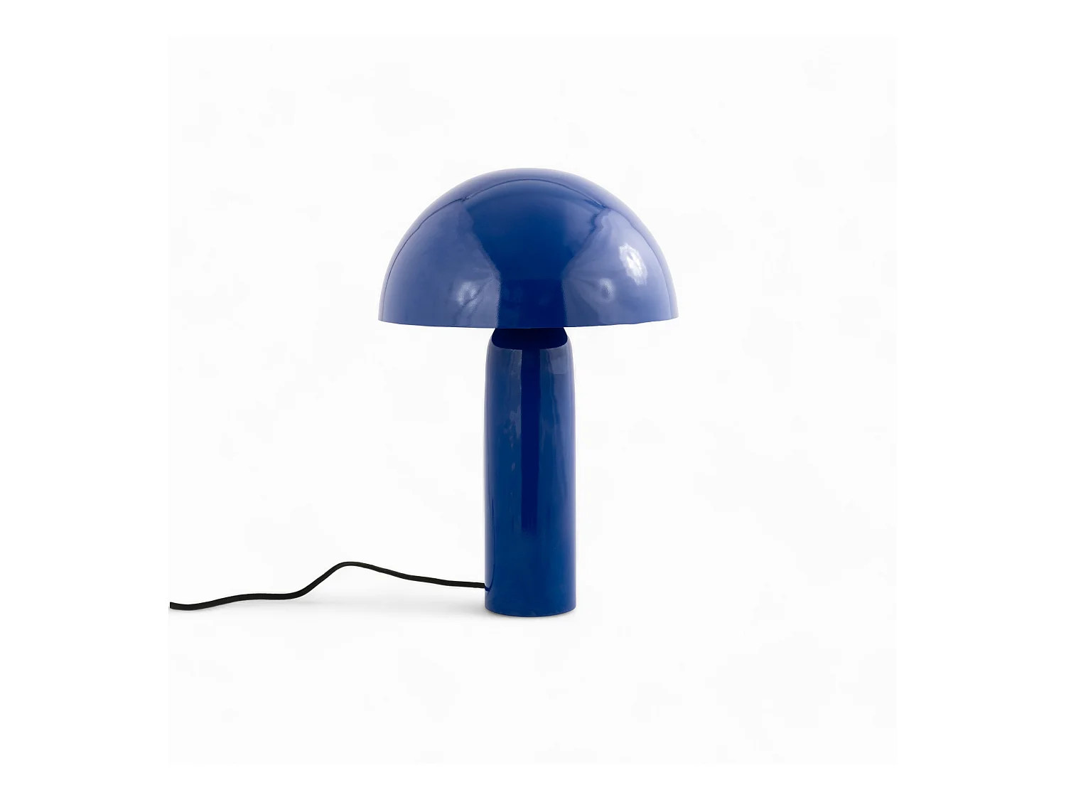 Lampe en métal bleu foncé - Enaïs