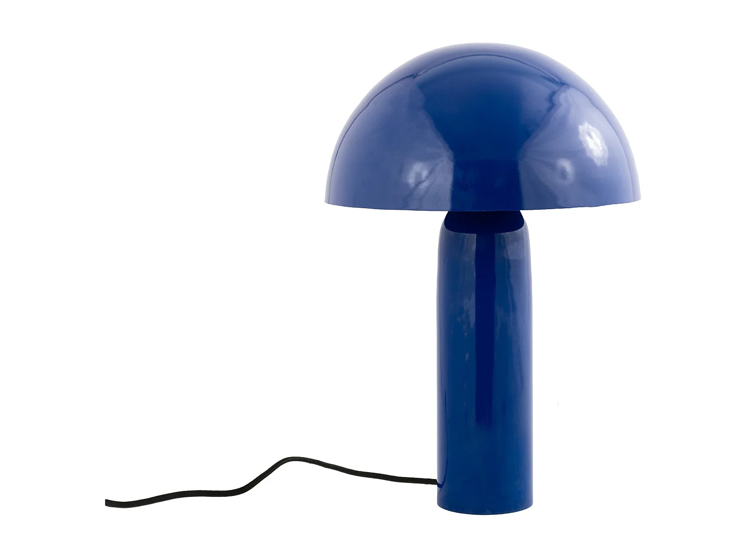 Lámpara de mesa de metal azul oscuro - Enaïs