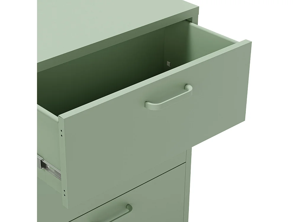 Dressoir Diora - 140x40x90cm - Groen