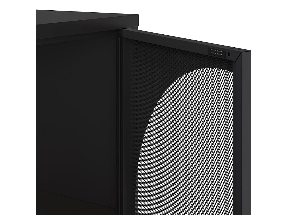 Dressoir Tayra - 160x40x90cm - Zwart