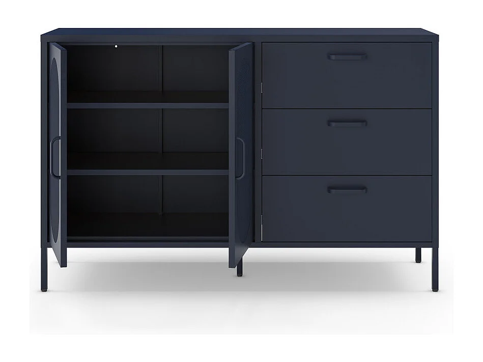 Dressoir Diora - 140x40x90cm - Blauw