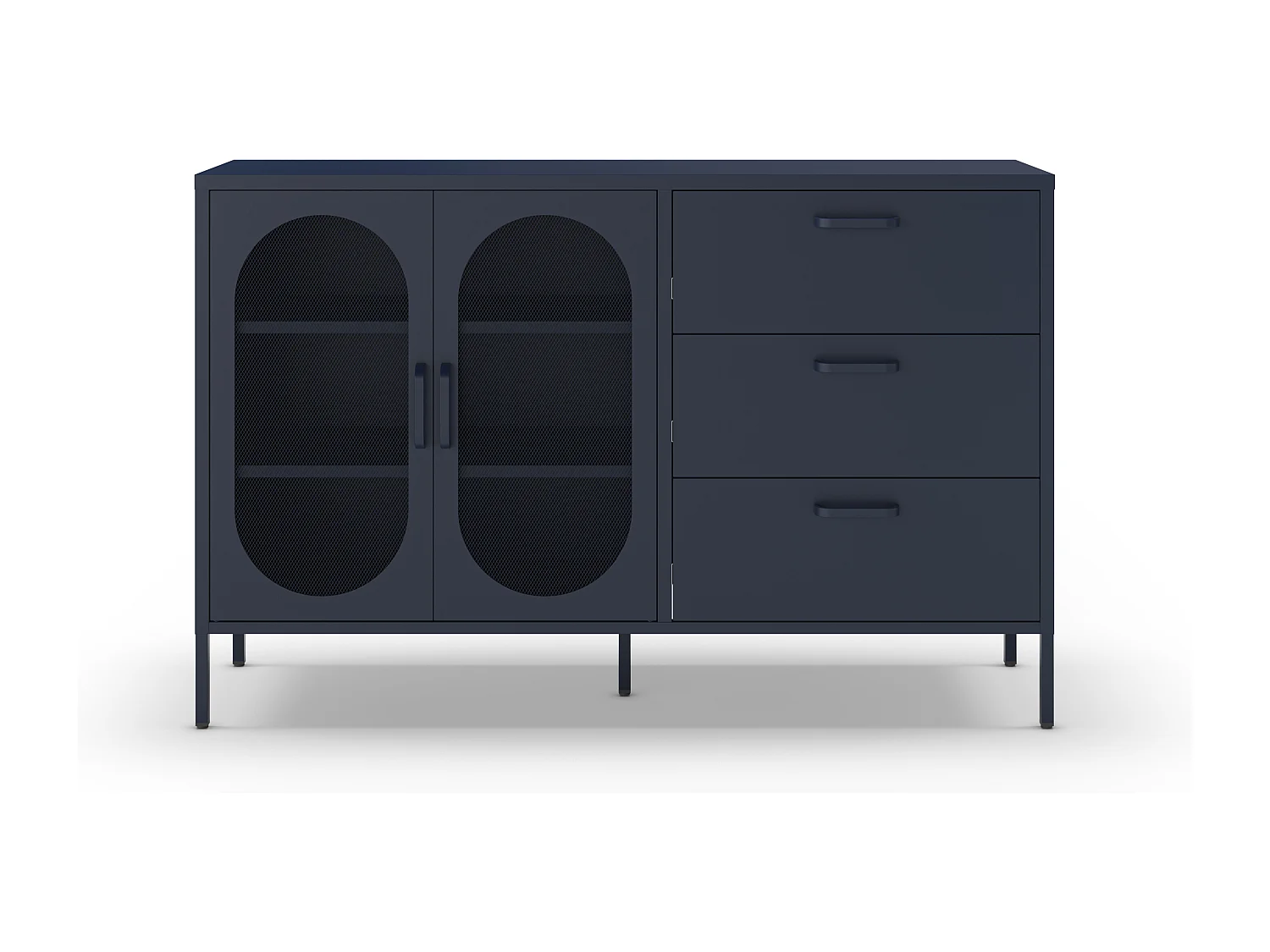 Dressoir Diora - 140x40x90cm - Blauw