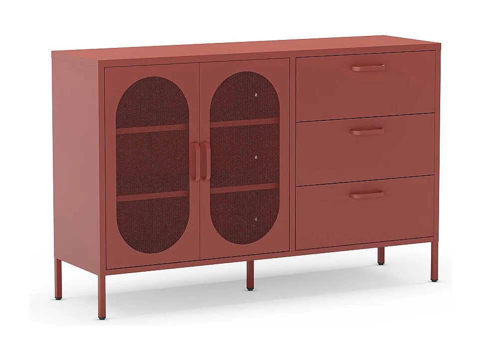 Dressoir Diora - 140x40x90cm - Bruin