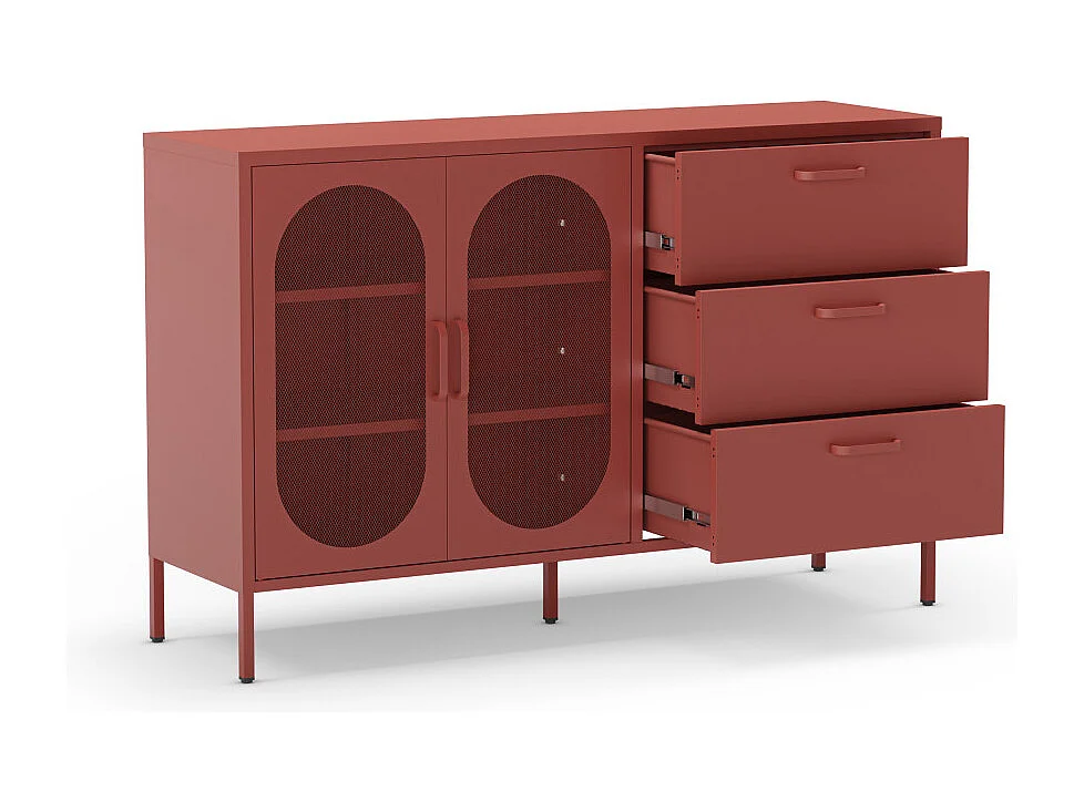 Dressoir Diora - 140x40x90cm - Bruin