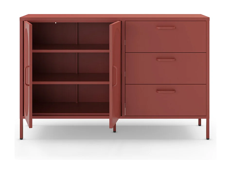 Dressoir Diora - 140x40x90cm - Bruin