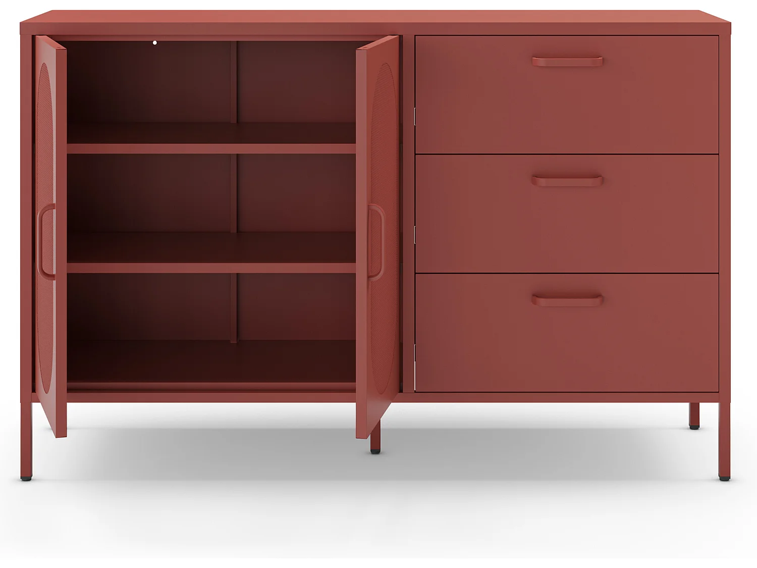 Dressoir Diora - 140x40x90cm - Bruin