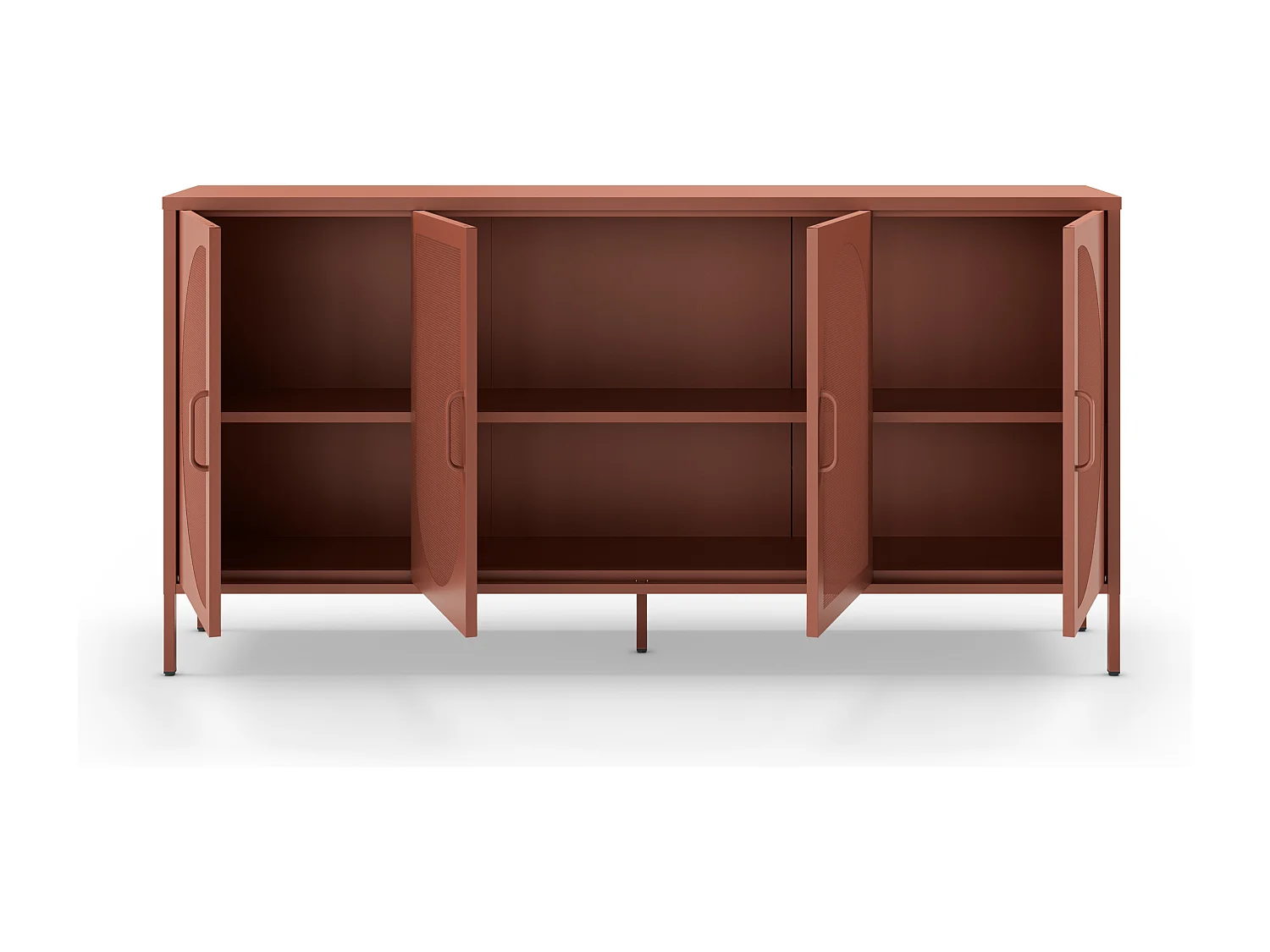 Dressoir Tayra - 160x40x90cm - Bruin