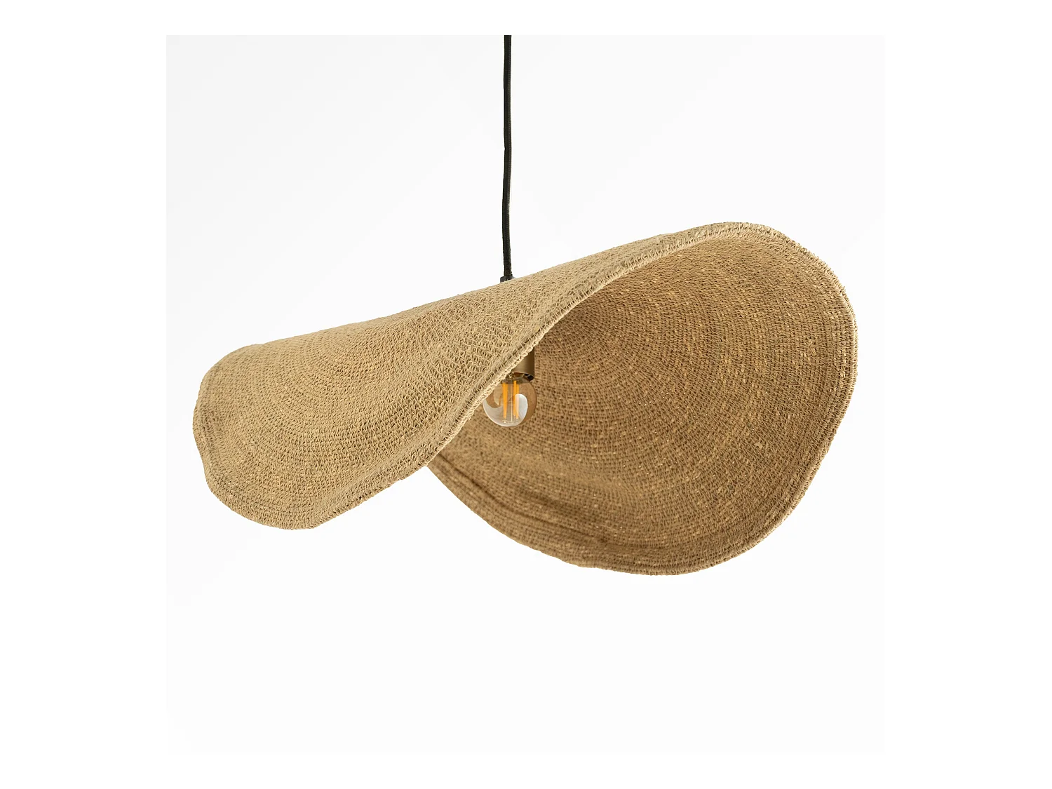 Suspension en matière naturelle et métal 91 cm - Maho