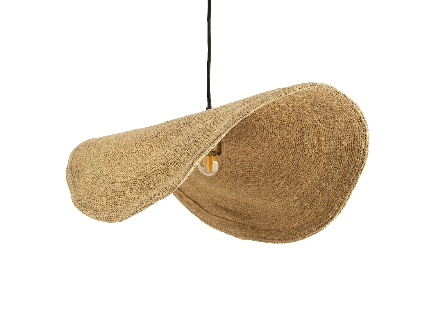 Suspension en matière naturelle et métal 91 cm - Maho