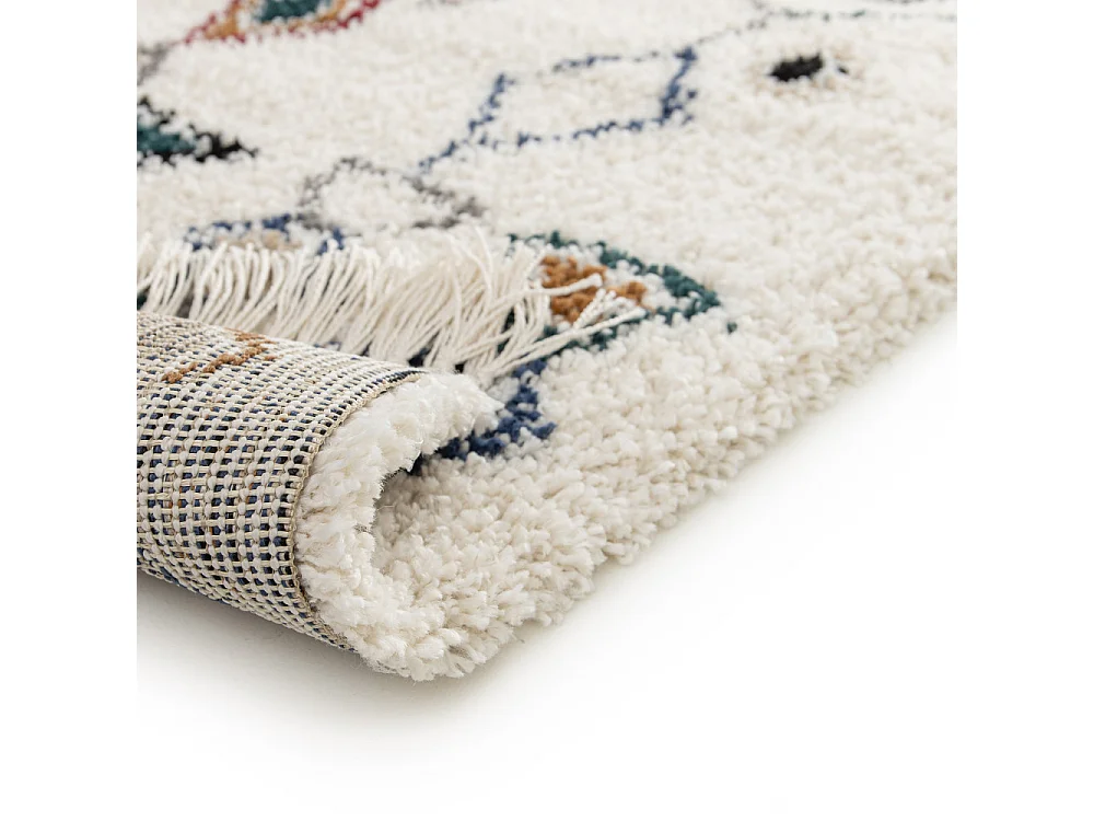 Geral - Tapis d'inspiration berbère -  Multicolore - 200x290cm