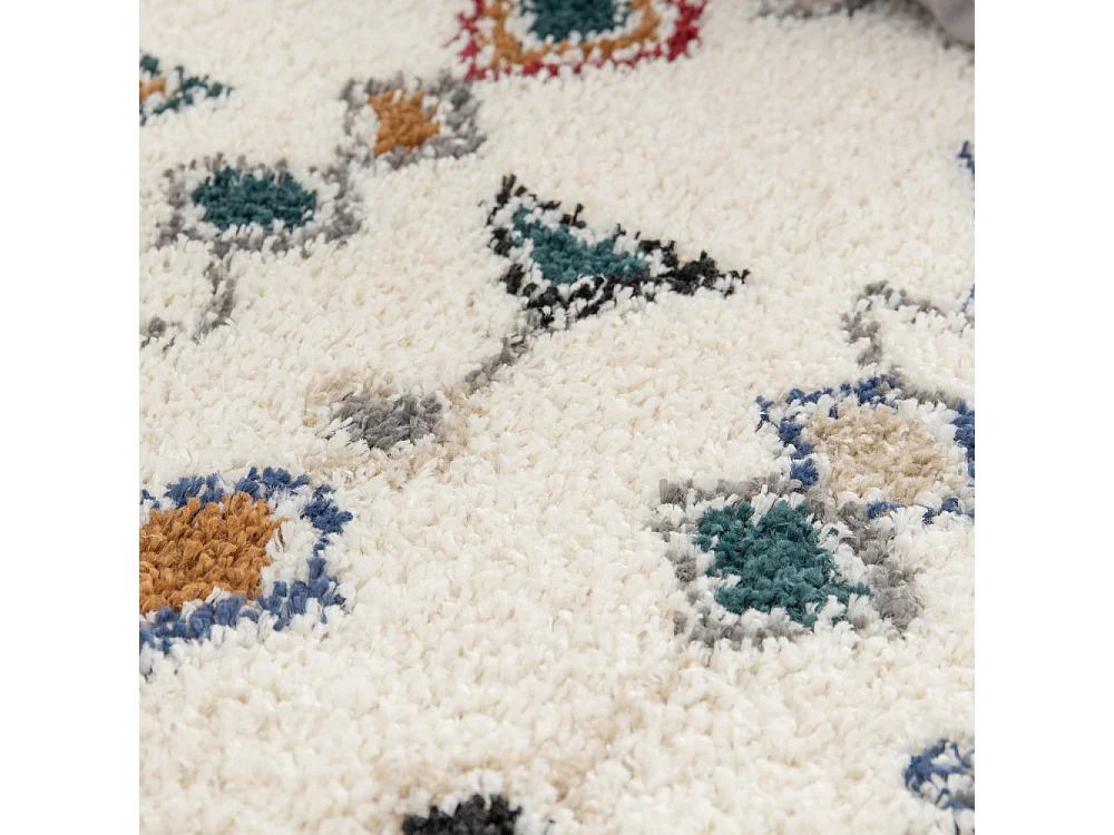 Geral - Tapis d'inspiration berbère -  Multicolore - 200x290cm