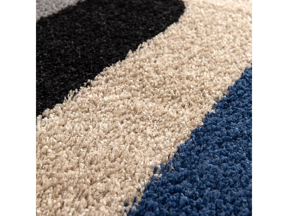 Rilma - Tapis contemporain à motif géométrique - Multicolore - 160x230cm