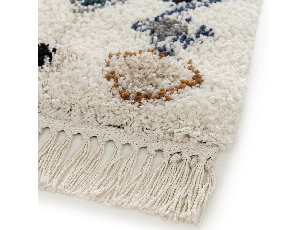 Geral - Tapis d'inspiration berbère -  Multicolore - 120x170cm