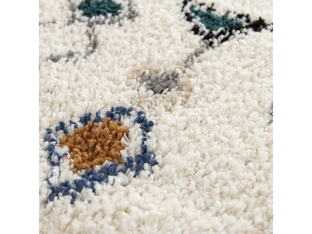 Geral - Tapis d'inspiration berbère -  Multicolore - 120x170cm