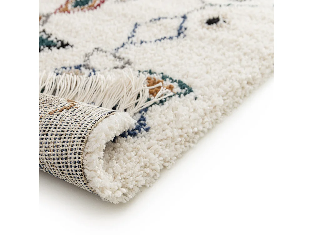 Geral - Tapis d'inspiration berbère -  Multicolore - 120x170cm