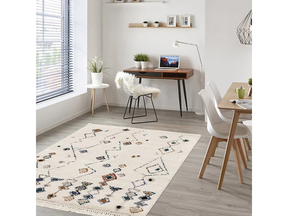 Geral - Tapis d'inspiration berbère -  Multicolore - 160x230cm