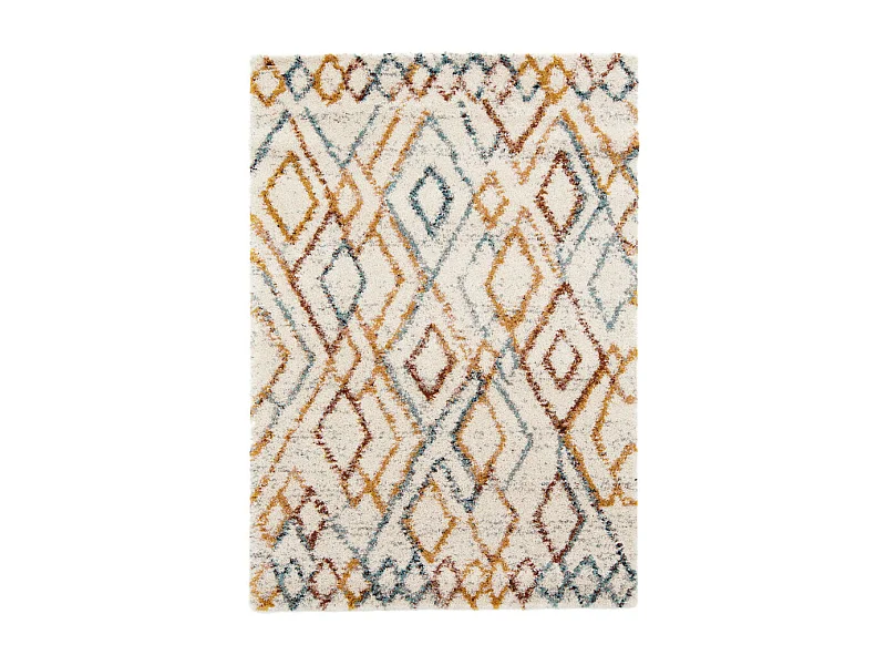 Sarna - Tapis d'inspiration berbère -  Multicolore - 200x290cm