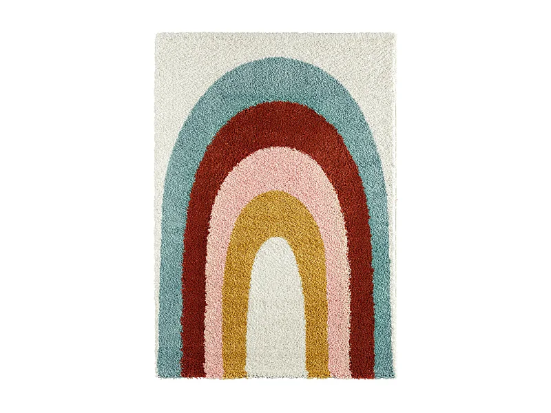 Tutti - Tapis à motif arc-en-ciel -  Multicolore - 160x230cm