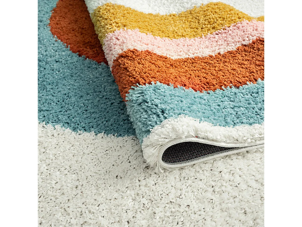 Tutti - Tapis à motif arc-en-ciel -  Multicolore - 160x230cm