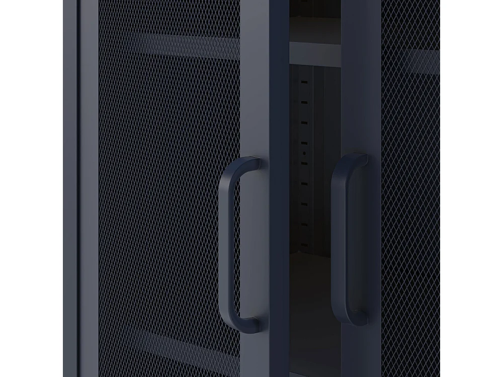 Kast Diora - 70x40x100cm - Blauw