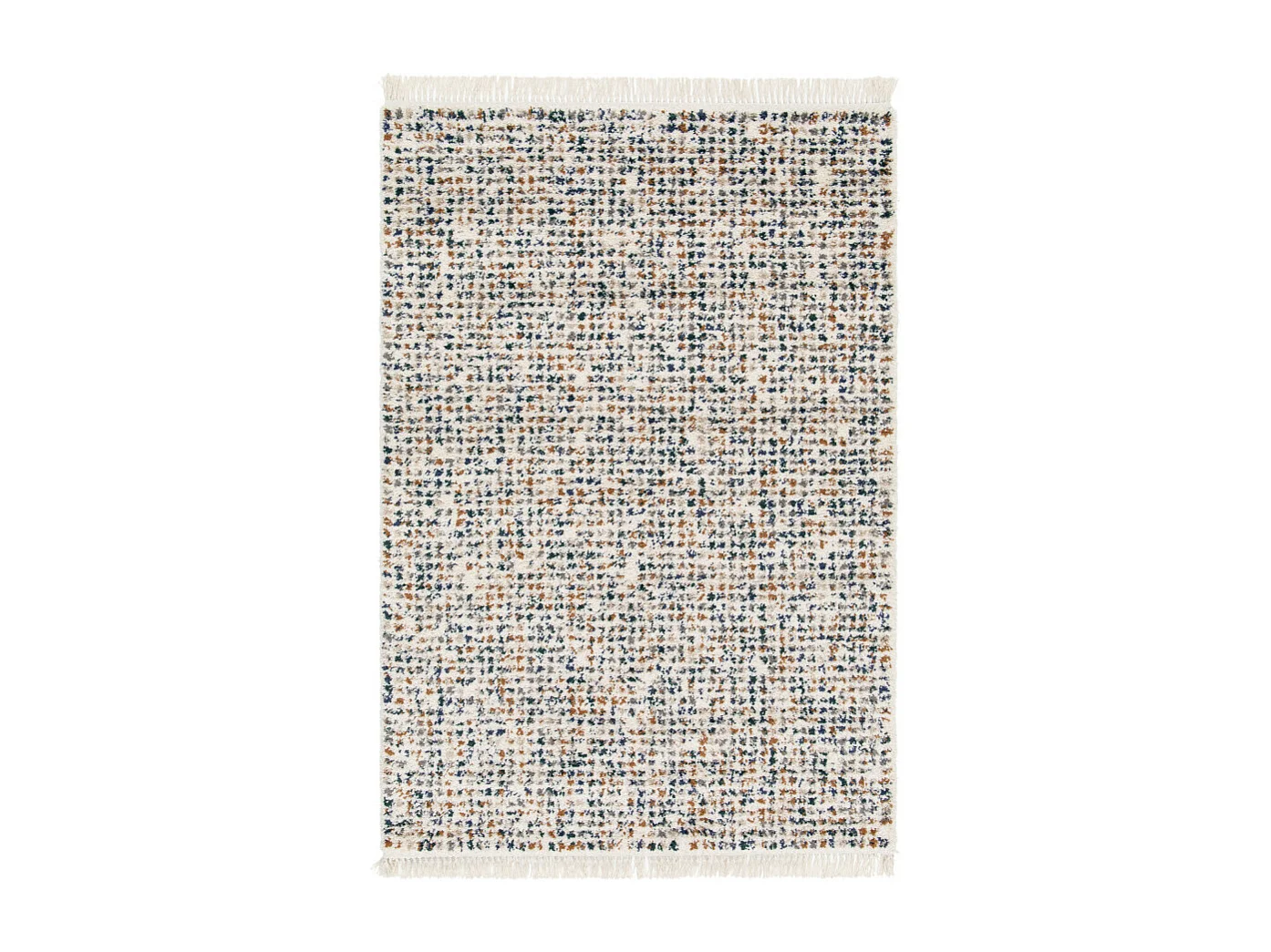 Loren - Tapis damiers -  Multicolore - 200x290cm