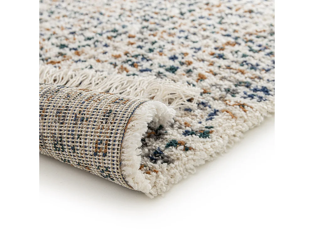 Loren - Tapis damiers -  Multicolore - 160x230cm