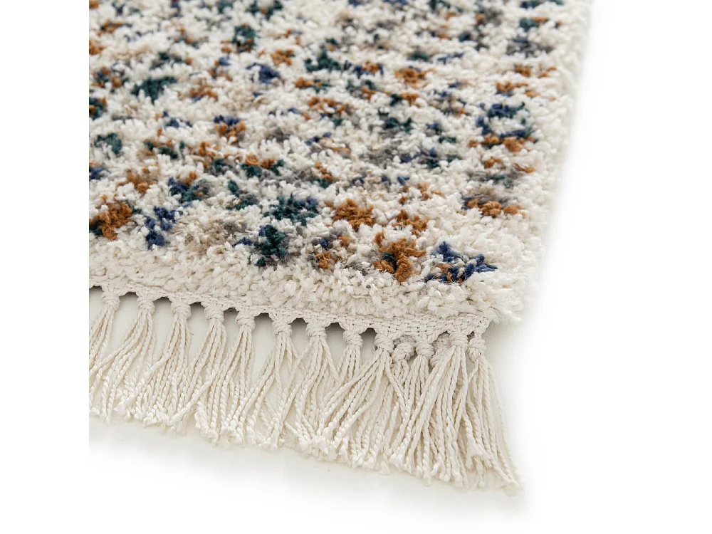 Loren - Tapis damiers -  Multicolore - 120x170cm