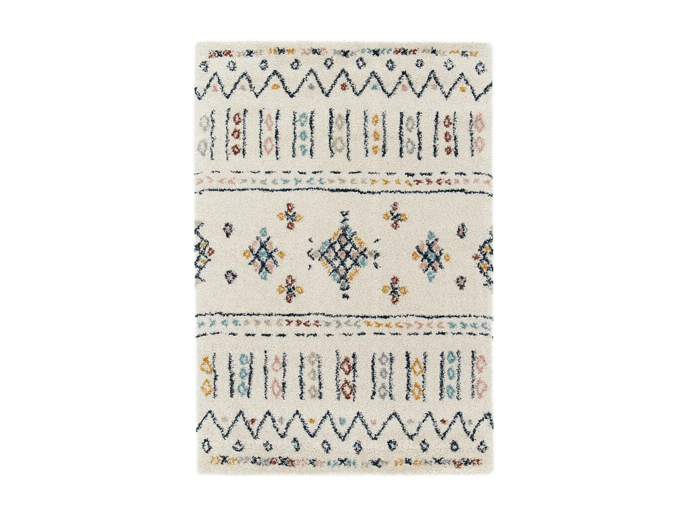 Noren - Tapis d'inspiration berbère -  Multicolore - 160x230cm