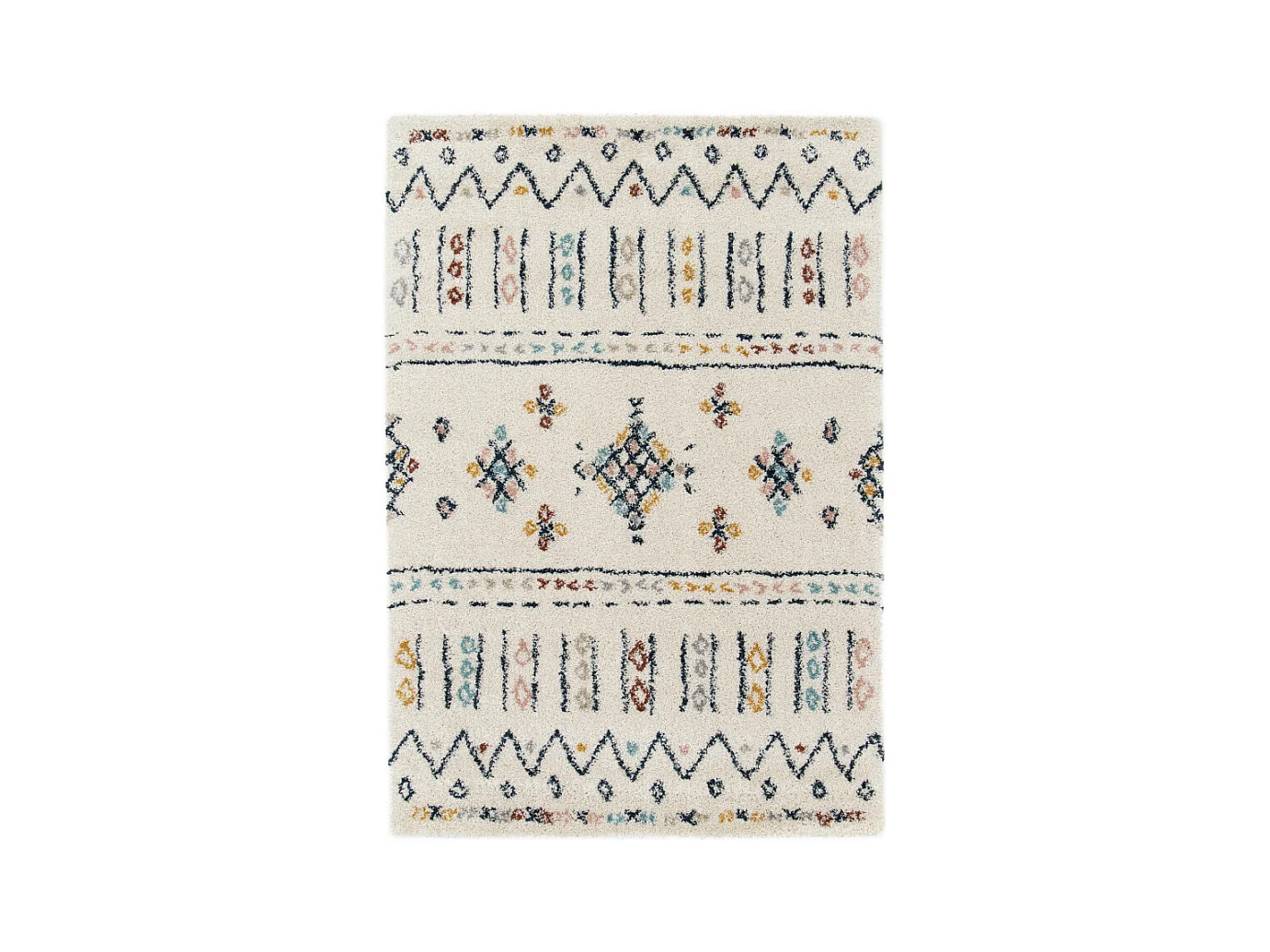 Noren - Tapis d'inspiration berbère -  Multicolore - 200x290cm