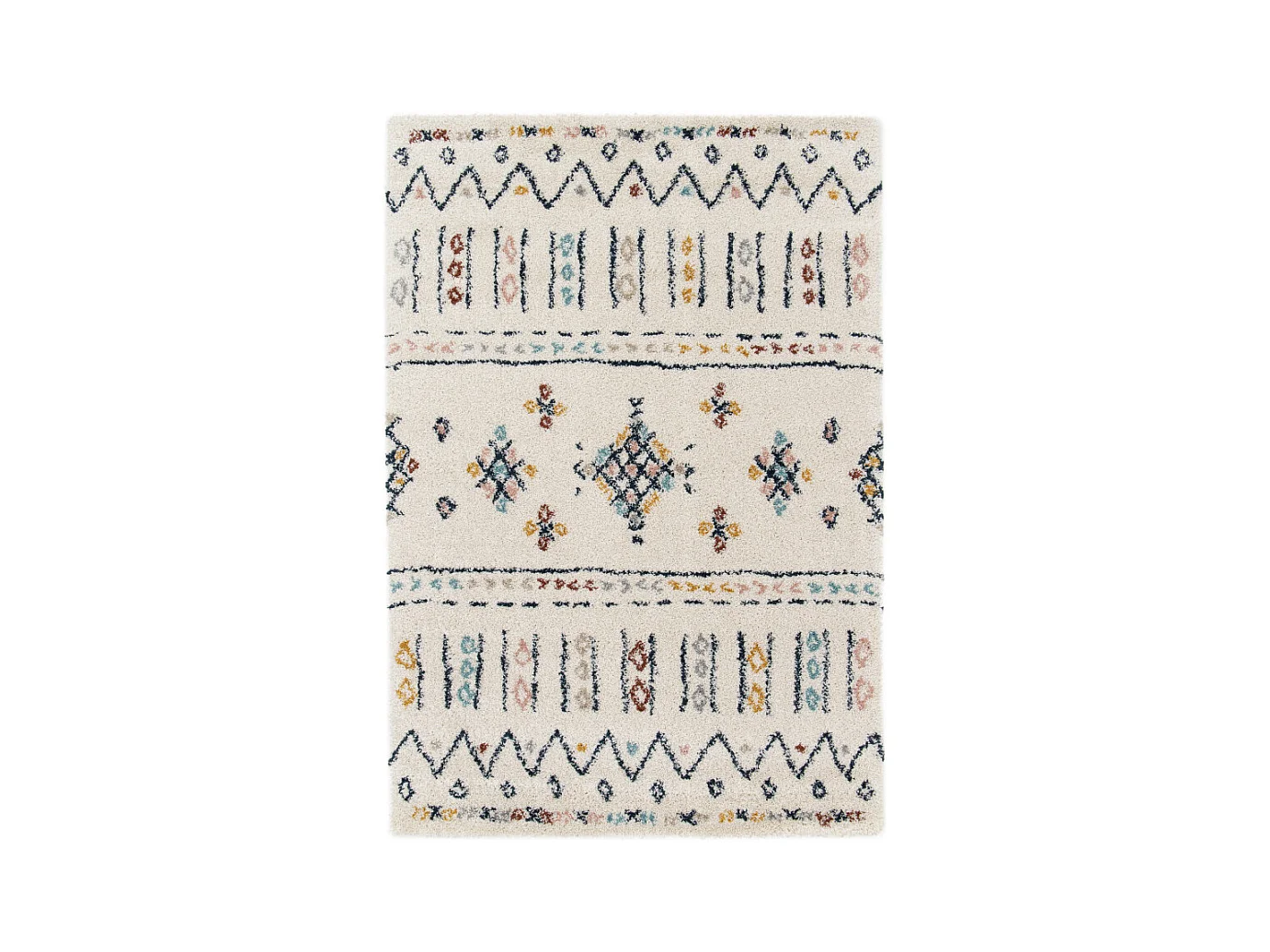 Noren - Tapis d'inspiration berbère -  Multicolore - 120x170cm