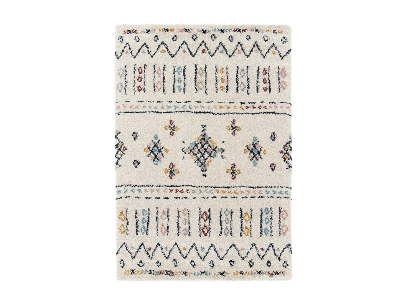 Noren - Tapis d'inspiration berbère -  Multicolore - 120x170cm