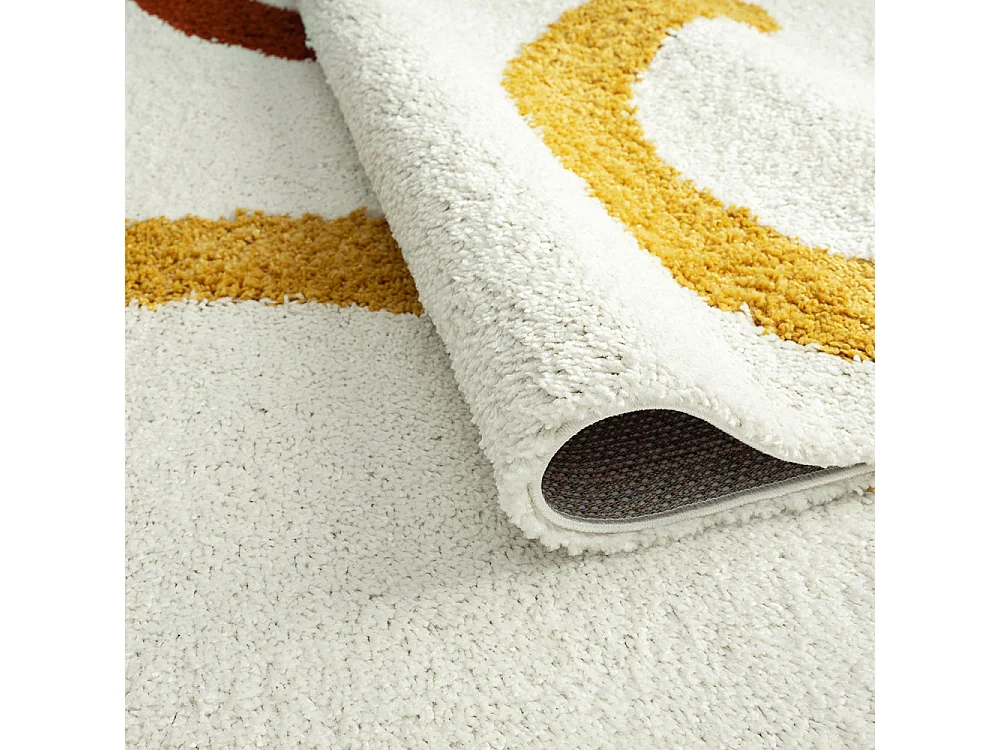 Popy - Tapis contemporain aux formes géométriques -  Multicolore - 160x230cm