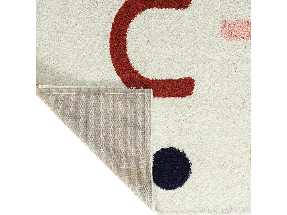 Popy - Tapis contemporain aux formes géométriques -  Multicolore - 160x230cm