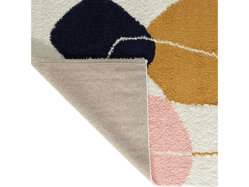 Bloop - Tapis contemporain à motif géométrique -  Multicolore - 120x160cm