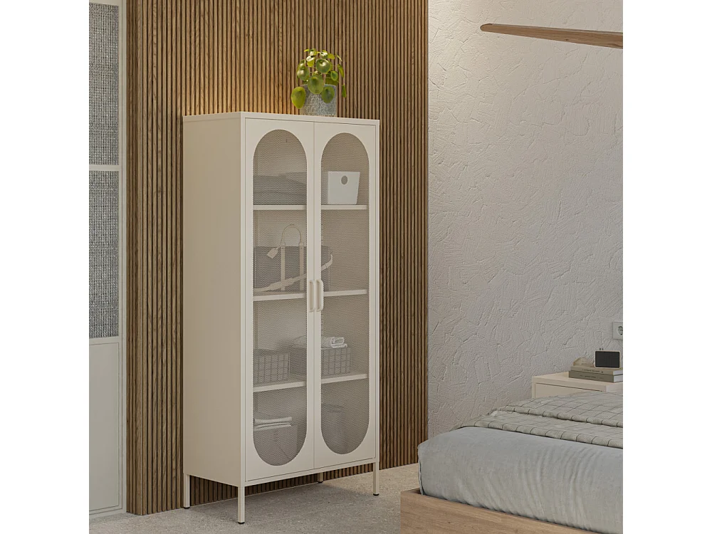 Kast Diora - 80x40x170cm - Beige