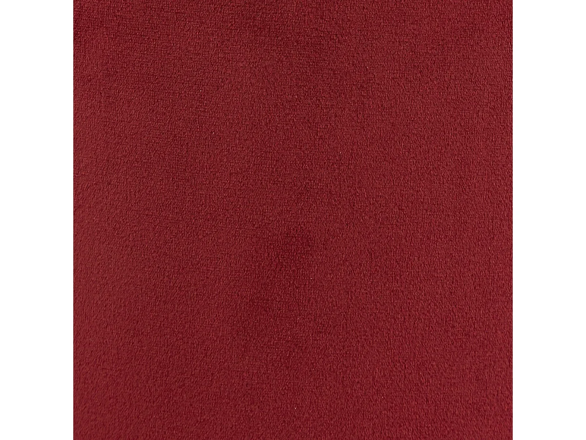 Lampe à poser, lampadaire en velours coloris bordeaux et métal doré - diamètre 27 x Hauteur 35  cm